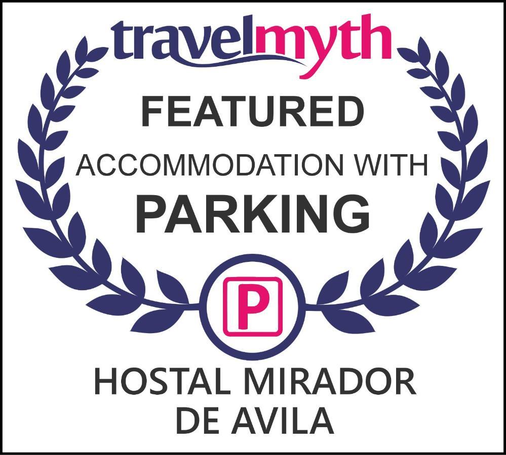 Hostal Mirador De Ávila Exteriör bild